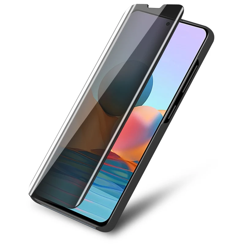 Cadorabo Hülle kompatibel mit Xiaomi RedMi NOTE 10 PRO Clear View Spiegel Schutzhülle mit Standfunktion 360 Grad Schutz