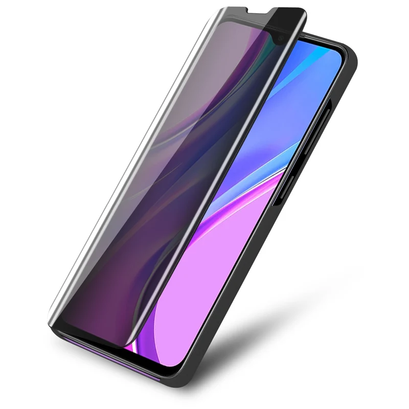 Cadorabo Hülle kompatibel mit Xiaomi RedMi 9 Clear View Spiegel Schutzhülle mit Standfunktion 360 Grad Schutz