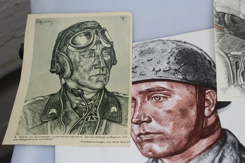 Historische Sammlung (1933/45) Zeitungsausschnitte von W. Willrich