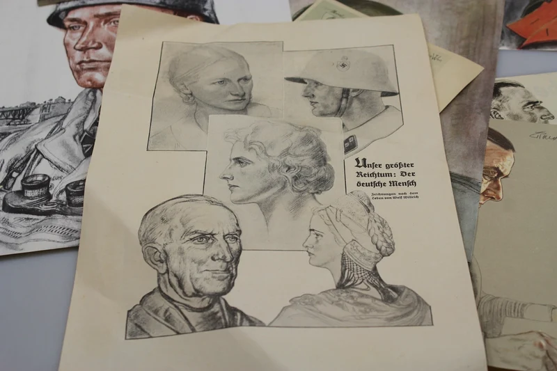 Historische Sammlung (1933/45) Zeitungsausschnitte von W. Willrich