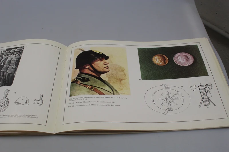 „Der italienische Helm 1915–71“ Bossi & Nogueira – 1975