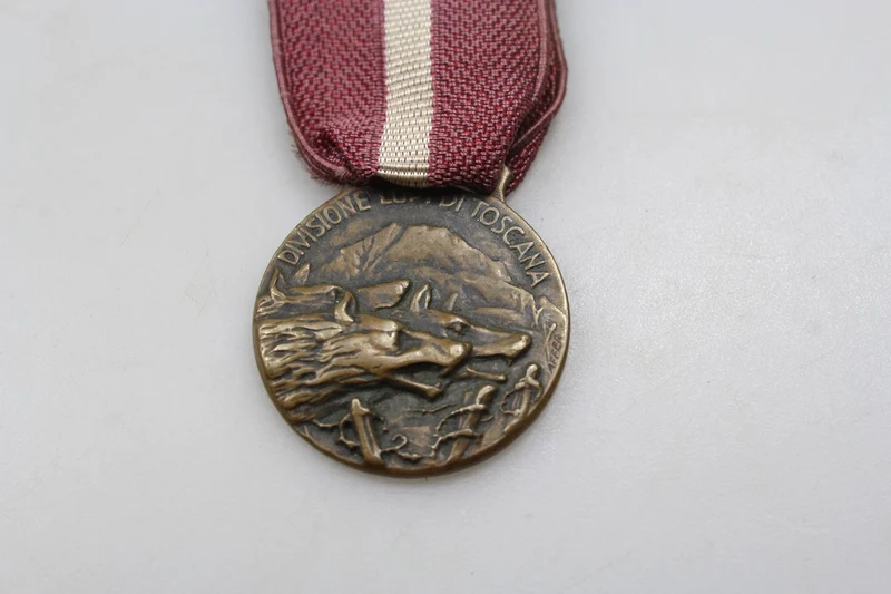 Medaille „Division Toskana-Wölfe“ Griechenland/Albanien