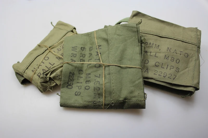 US-Armee Vietnam - #3 zusätzliche Patronengurte für Garand-Munition