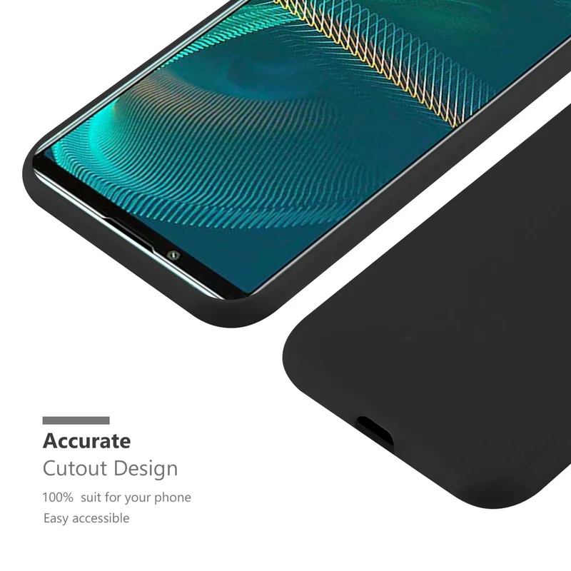Cadorabo Hülle kompatibel mit Sony Xperia 5 III Schutzhülle aus flexiblem TPU Silikon