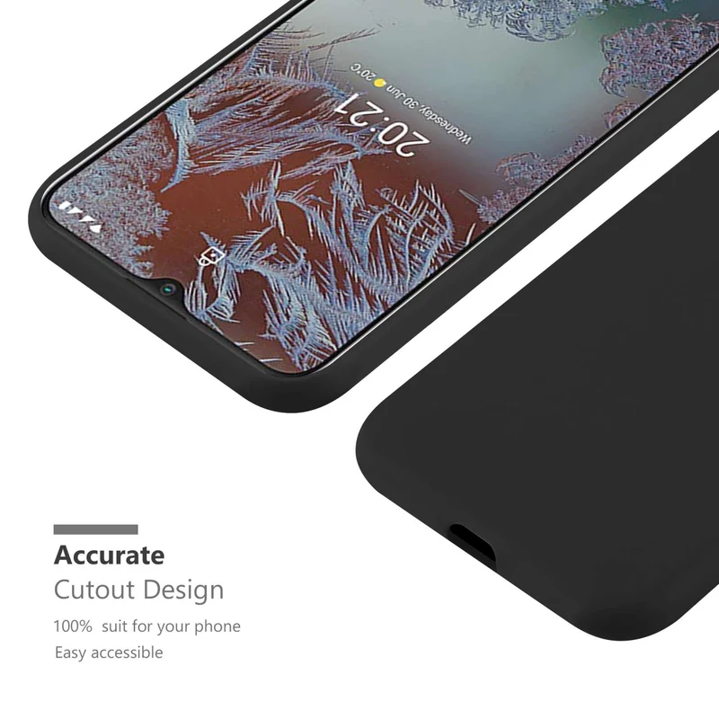 Cadorabo Hülle kompatibel mit Nokia G10 / G20 Schutzhülle aus flexiblem TPU Silikon