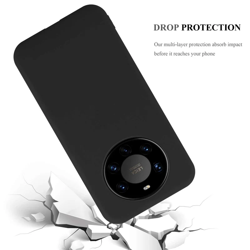 Cadorabo Hülle kompatibel mit Huawei MATE 40 PRO Schutzhülle aus flexiblem TPU Silikon
