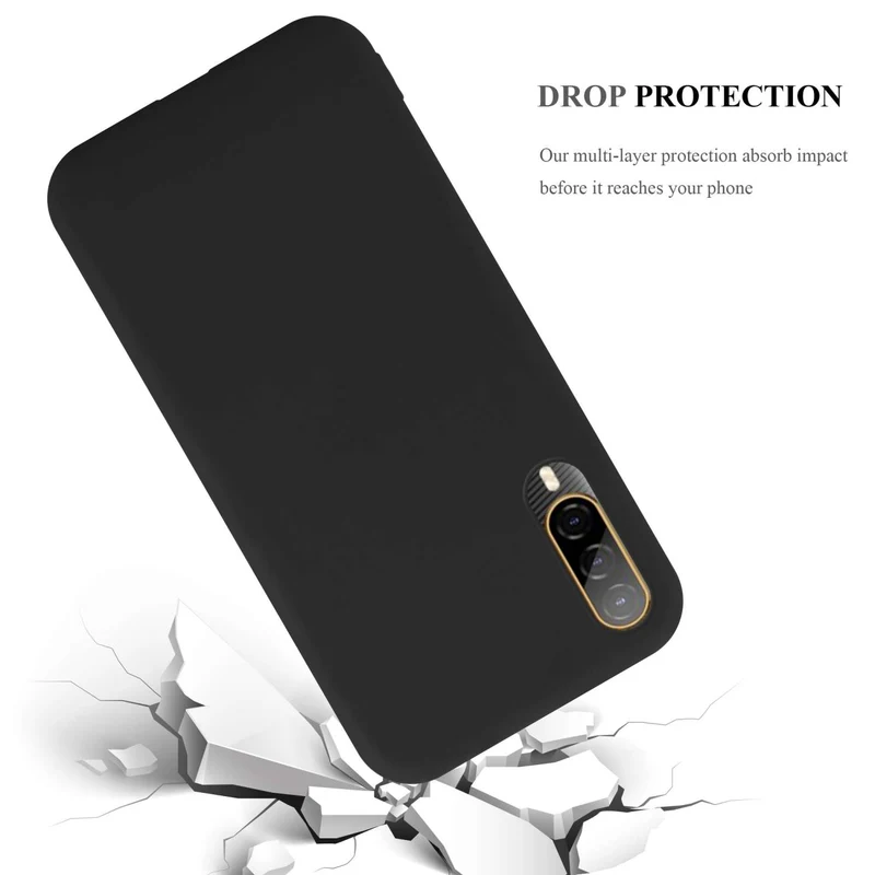 Cadorabo Hülle kompatibel mit HTC Desire 22 PRO Schutzhülle aus flexiblem TPU Silikon
