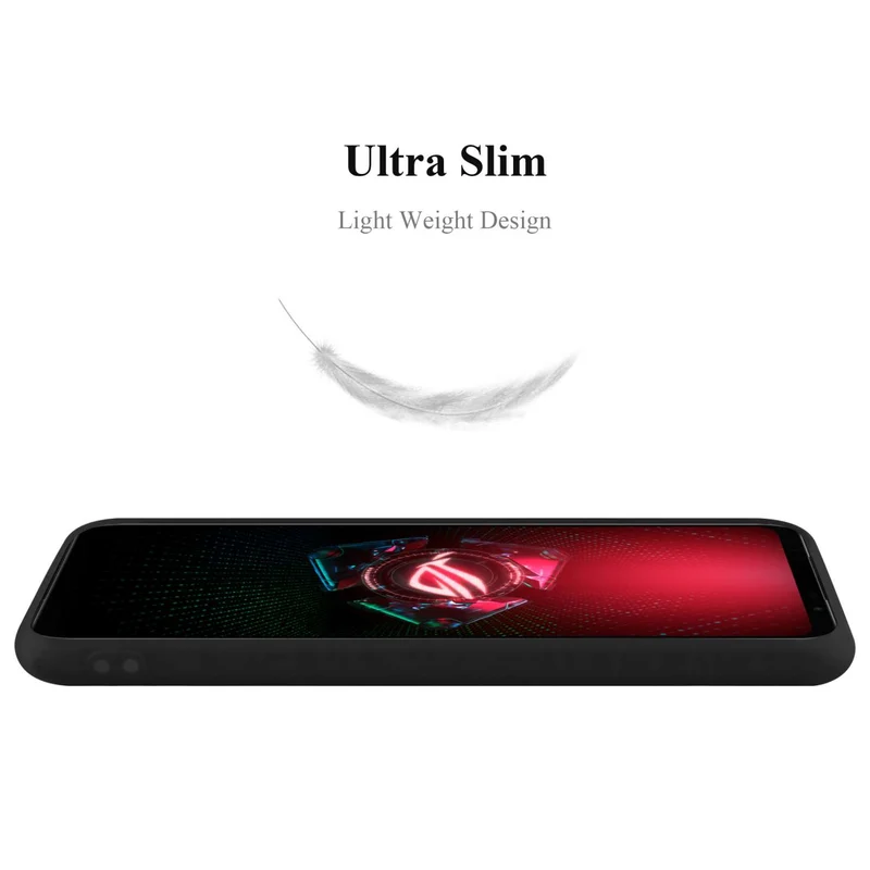 Cadorabo Hülle kompatibel mit Asus ROG Phone 5 Schutzhülle aus flexiblem TPU Silikon