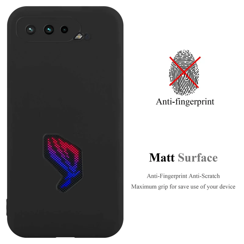 Cadorabo Hülle kompatibel mit Asus ROG Phone 5 Schutzhülle aus flexiblem TPU Silikon