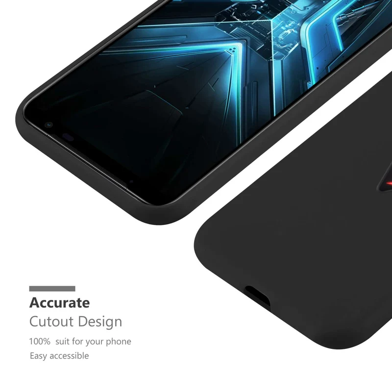Cadorabo Hülle kompatibel mit Asus ROG Phone 3 Schutzhülle aus flexiblem TPU Silikon