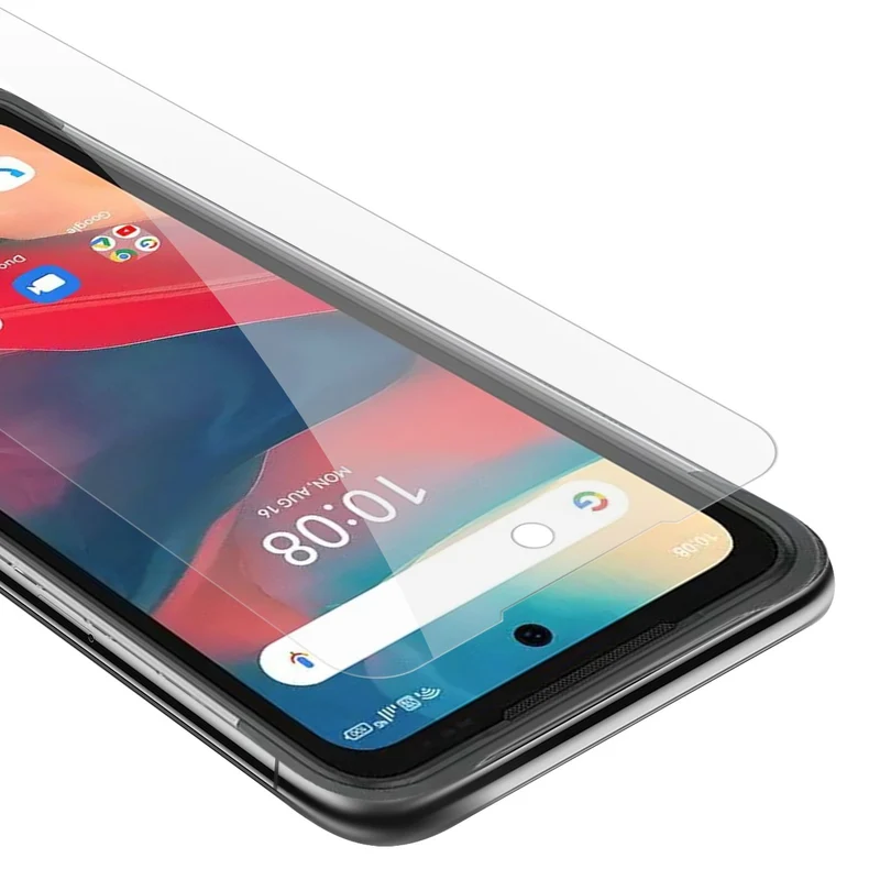 Cadorabo Panzer Folie kompatibel mit Umidigi Bison GT2 4G / 5G / GT2 PRO - Schutzfolie Gehärtetes (Tempered) Display-Schutzglas in 9H Härte mit 3D Touch Kompatibilität