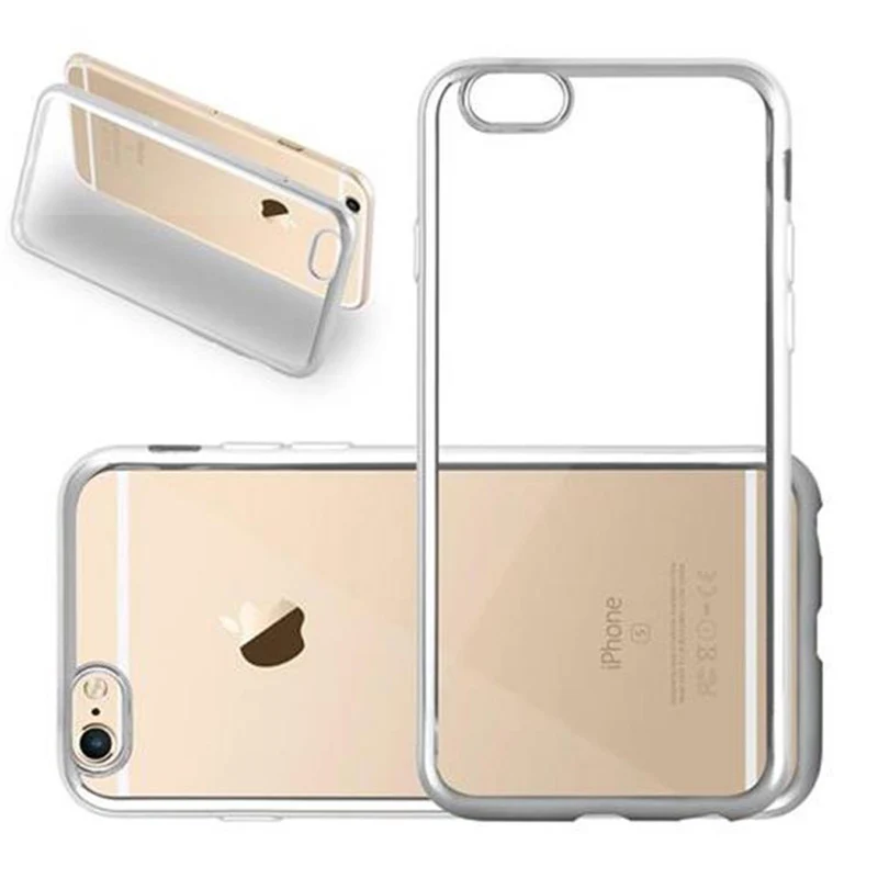 Cadorabo Hülle kompatibel mit Apple iPhone 6 / 6S Schutzhülle aus flexiblem TPU Silikon