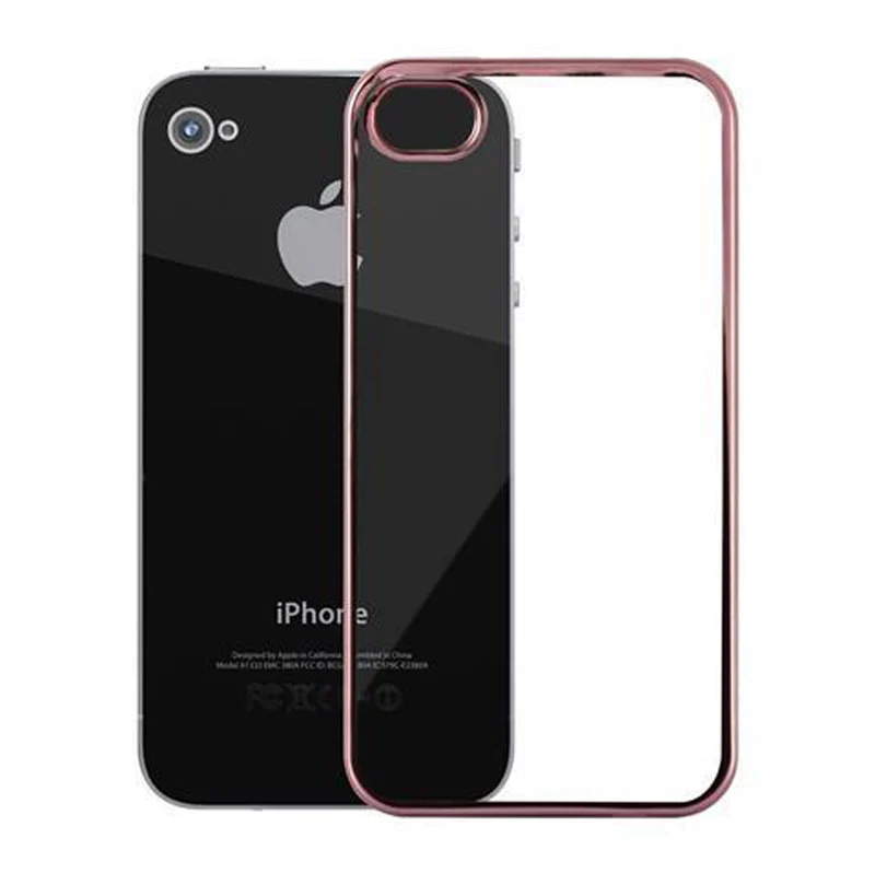 Cadorabo Hülle kompatibel mit Apple iPhone 4 / 4S Schutzhülle aus flexiblem TPU Silikon