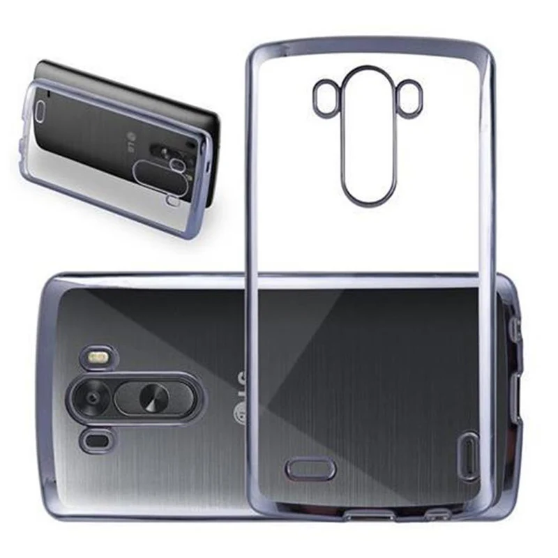 Cadorabo Hülle kompatibel mit LG G3 Schutzhülle aus flexiblem TPU Silikon