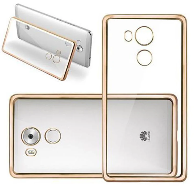 Cadorabo Hülle kompatibel mit Huawei MATE 8 Schutzhülle aus flexiblem TPU Silikon