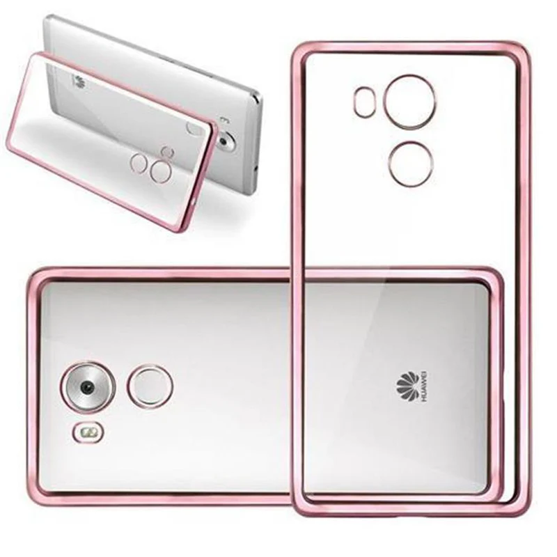 Cadorabo Hülle kompatibel mit Huawei MATE 8 Schutzhülle aus flexiblem TPU Silikon