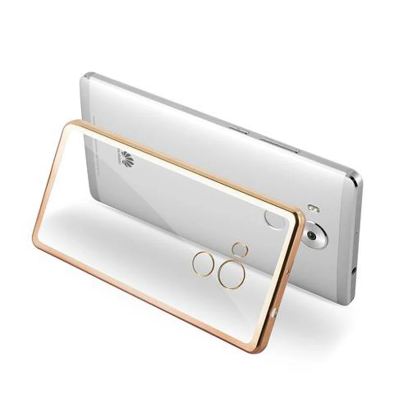 Cadorabo Hülle kompatibel mit Huawei MATE 8 Schutzhülle aus flexiblem TPU Silikon