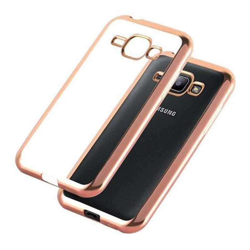 Cadorabo Hülle kompatibel mit Samsung Galaxy J1 2015 Schutzhülle aus flexiblem TPU Silikon