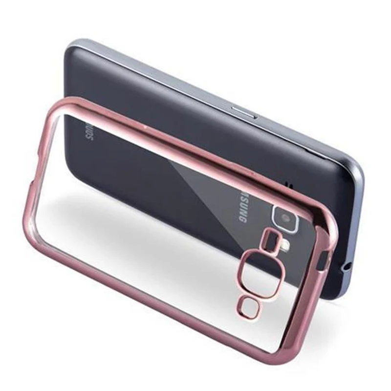 Cadorabo Hülle kompatibel mit Samsung Galaxy J1 2015 Schutzhülle aus flexiblem TPU Silikon
