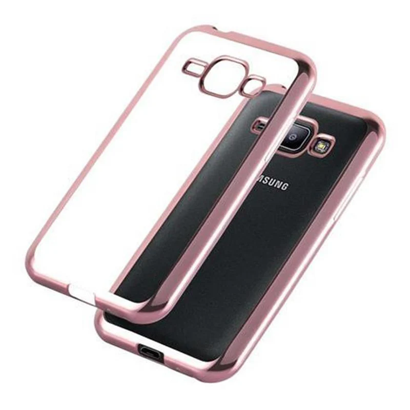 Cadorabo Hülle kompatibel mit Samsung Galaxy J1 2015 Schutzhülle aus flexiblem TPU Silikon