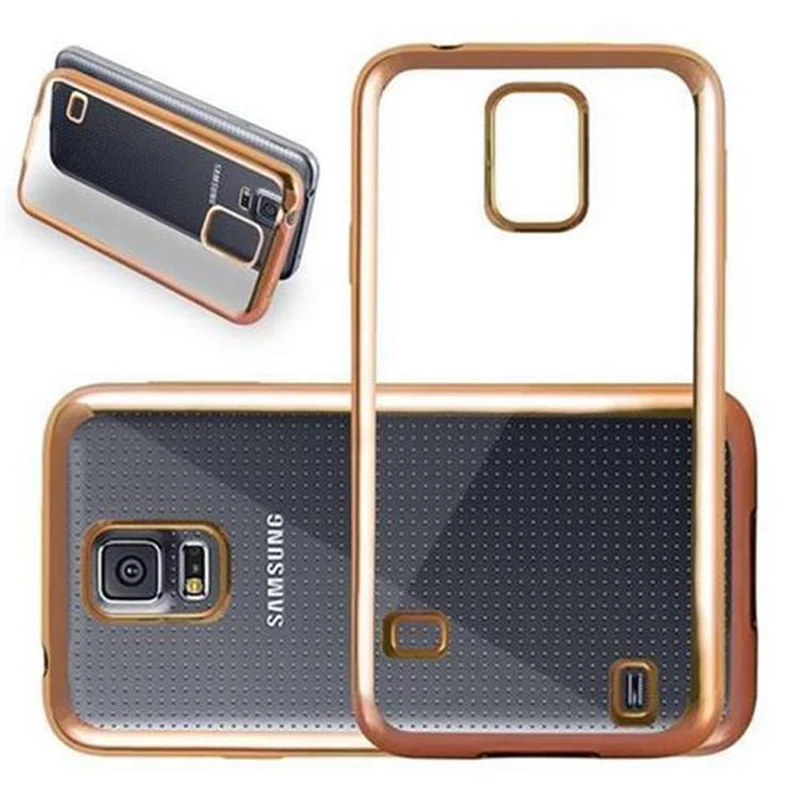 Cadorabo Hülle kompatibel mit Samsung Galaxy S5 / S5 NEO Schutzhülle aus flexiblem TPU Silikon