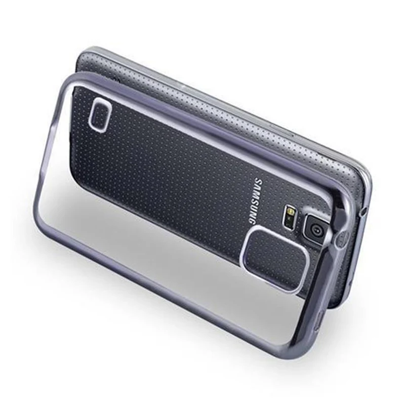 Cadorabo Hülle kompatibel mit Samsung Galaxy S5 / S5 NEO Schutzhülle aus flexiblem TPU Silikon