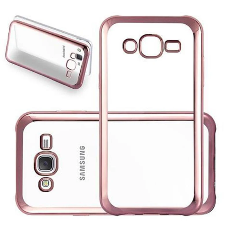 Cadorabo Hülle kompatibel mit Samsung Galaxy J5 2015 Schutzhülle aus flexiblem TPU Silikon