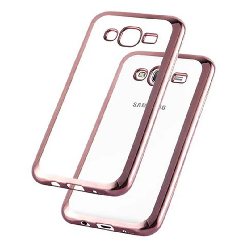 Cadorabo Hülle kompatibel mit Samsung Galaxy J5 2015 Schutzhülle aus flexiblem TPU Silikon