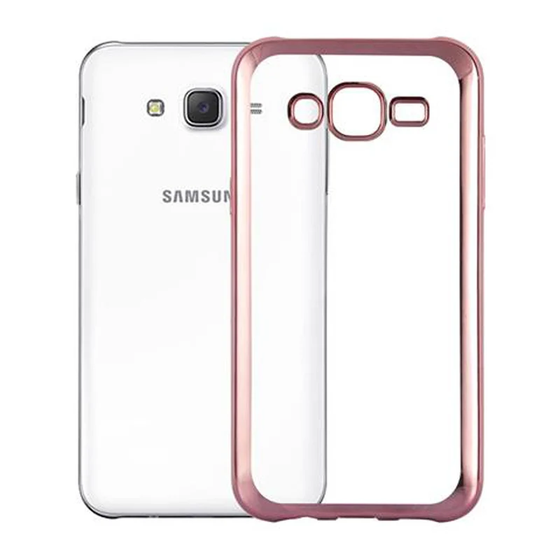 Cadorabo Hülle kompatibel mit Samsung Galaxy J5 2015 Schutzhülle aus flexiblem TPU Silikon