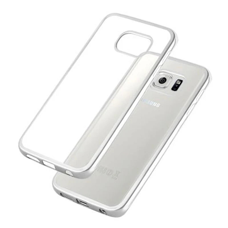 Cadorabo Hülle kompatibel mit Samsung Galaxy S6 EDGE Schutzhülle aus flexiblem TPU Silikon