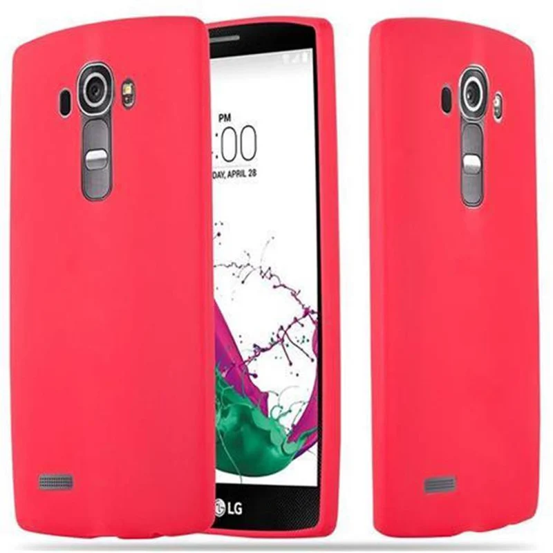 Cadorabo Hülle kompatibel mit LG G4 / G4 PLUS Schutzhülle aus flexiblem TPU Silikon