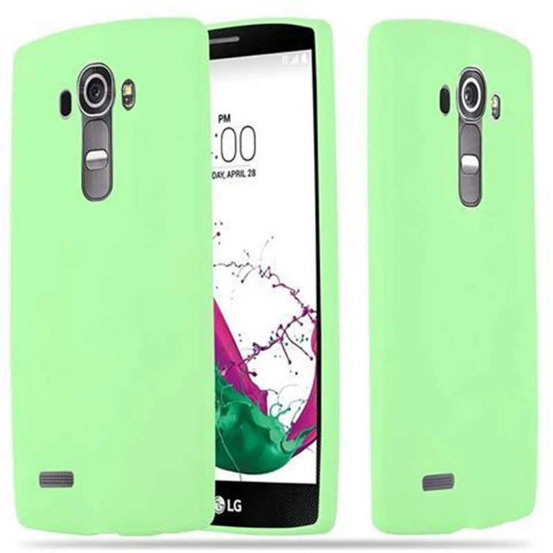 Cadorabo Hülle kompatibel mit LG G4 / G4 PLUS Schutzhülle aus flexiblem TPU Silikon