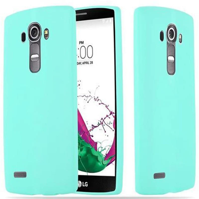 Cadorabo Hülle kompatibel mit LG G4 / G4 PLUS Schutzhülle aus flexiblem TPU Silikon