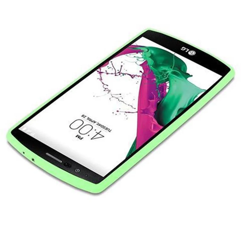 Cadorabo Hülle kompatibel mit LG G4 / G4 PLUS Schutzhülle aus flexiblem TPU Silikon