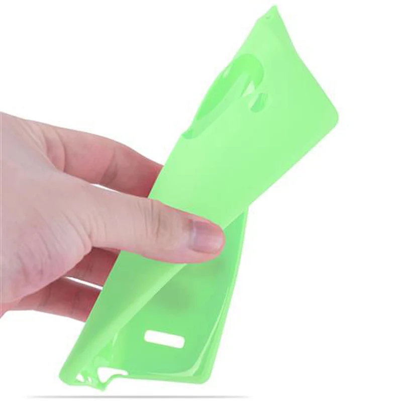 Cadorabo Hülle kompatibel mit LG G4 / G4 PLUS Schutzhülle aus flexiblem TPU Silikon