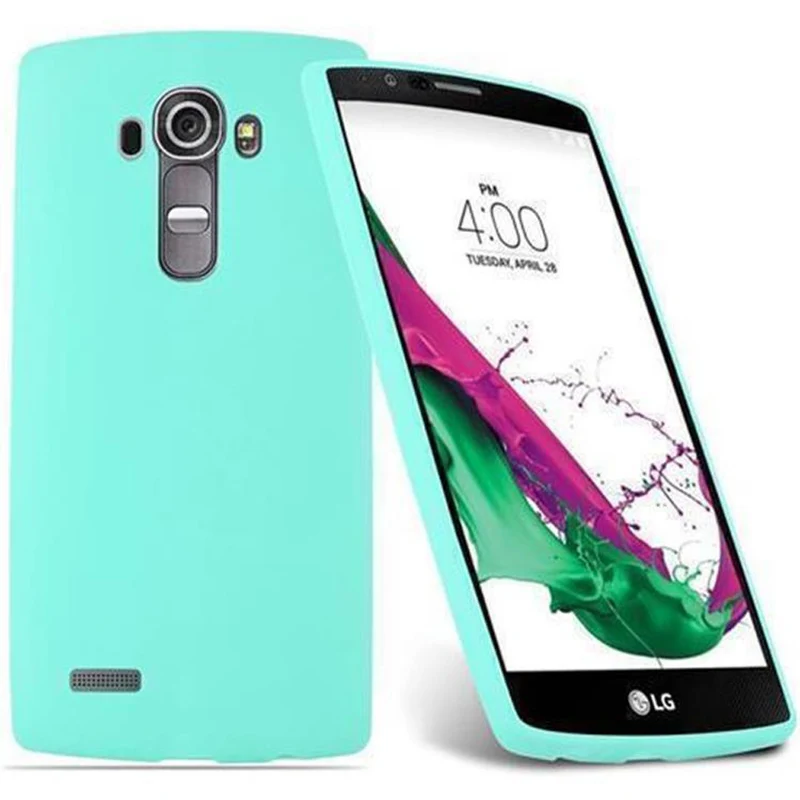 Cadorabo Hülle kompatibel mit LG G4 / G4 PLUS Schutzhülle aus flexiblem TPU Silikon