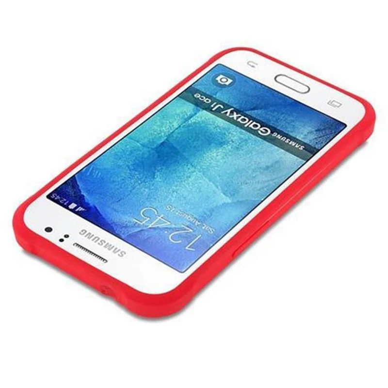 Cadorabo Hülle kompatibel mit Samsung Galaxy J1 ACE Schutzhülle aus flexiblem TPU Silikon