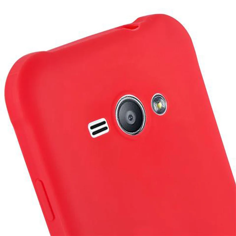 Cadorabo Hülle kompatibel mit Samsung Galaxy J1 ACE Schutzhülle aus flexiblem TPU Silikon