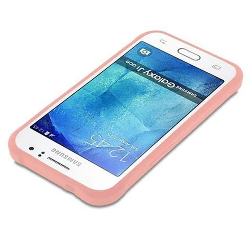 Cadorabo Hülle kompatibel mit Samsung Galaxy J1 ACE Schutzhülle aus flexiblem TPU Silikon