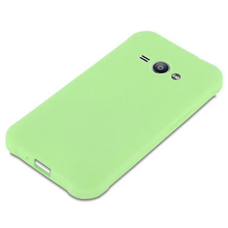 Cadorabo Hülle kompatibel mit Samsung Galaxy J1 ACE Schutzhülle aus flexiblem TPU Silikon