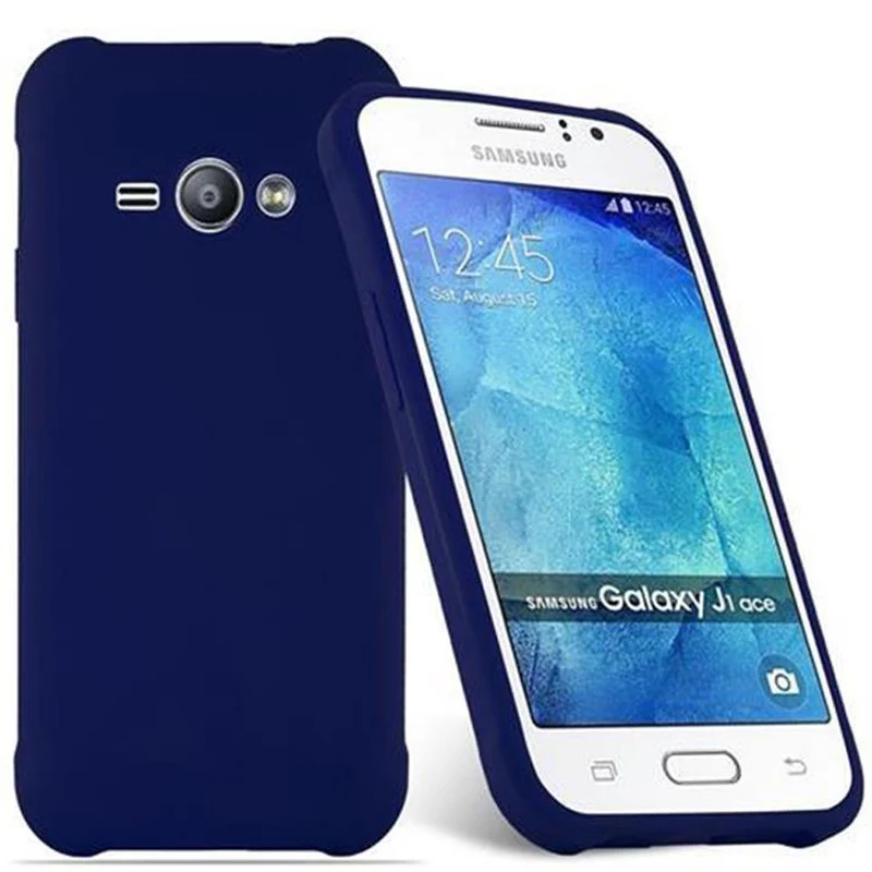 Cadorabo Hülle kompatibel mit Samsung Galaxy J1 ACE Schutzhülle aus flexiblem TPU Silikon