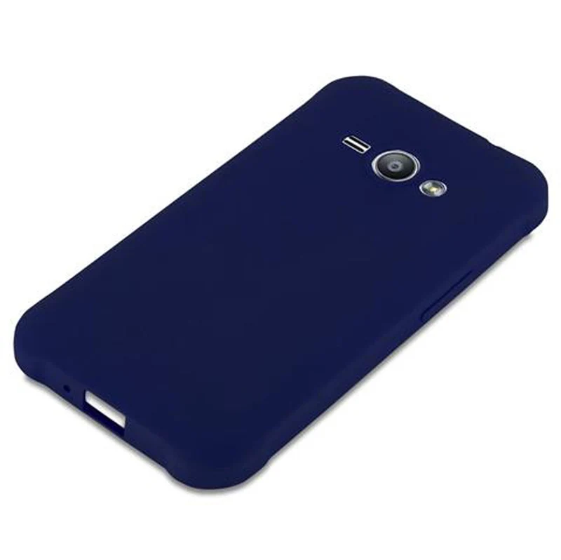 Cadorabo Hülle kompatibel mit Samsung Galaxy J1 ACE Schutzhülle aus flexiblem TPU Silikon