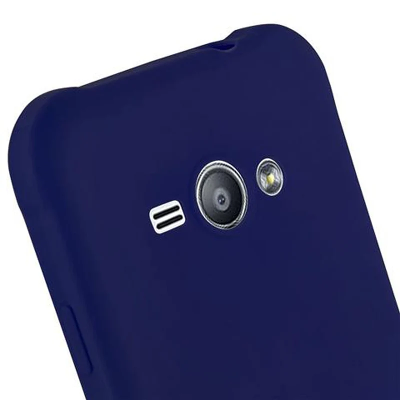 Cadorabo Hülle kompatibel mit Samsung Galaxy J1 ACE Schutzhülle aus flexiblem TPU Silikon