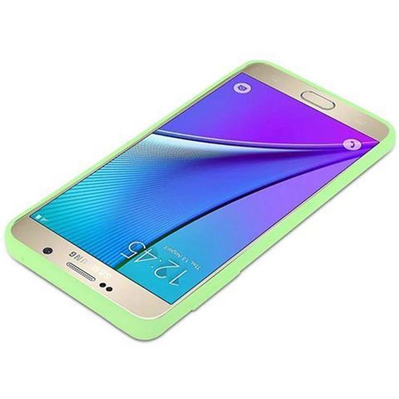 Cadorabo Hülle kompatibel mit Samsung Galaxy NOTE 5 Schutzhülle aus flexiblem TPU Silikon