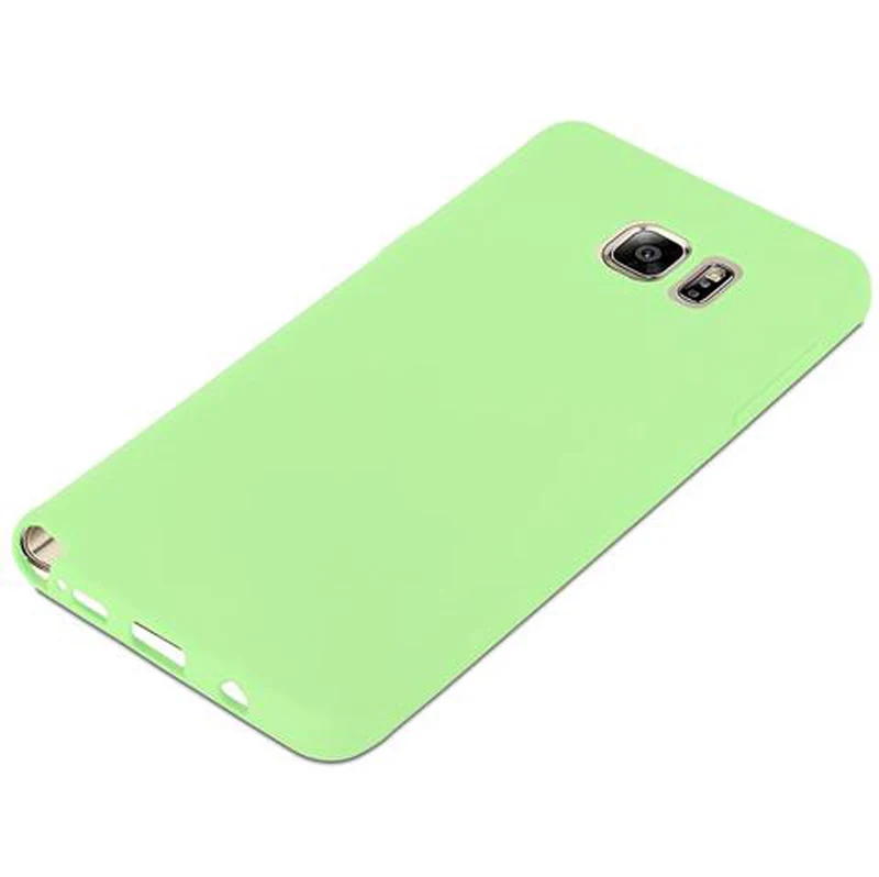 Cadorabo Hülle kompatibel mit Samsung Galaxy NOTE 5 Schutzhülle aus flexiblem TPU Silikon