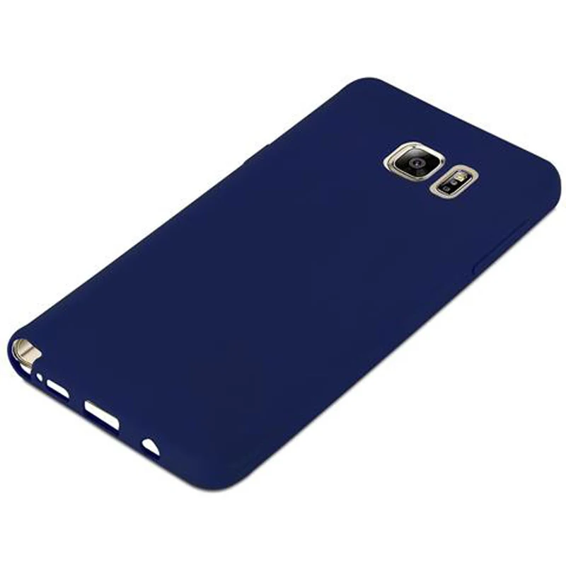 Cadorabo Hülle kompatibel mit Samsung Galaxy NOTE 5 Schutzhülle aus flexiblem TPU Silikon