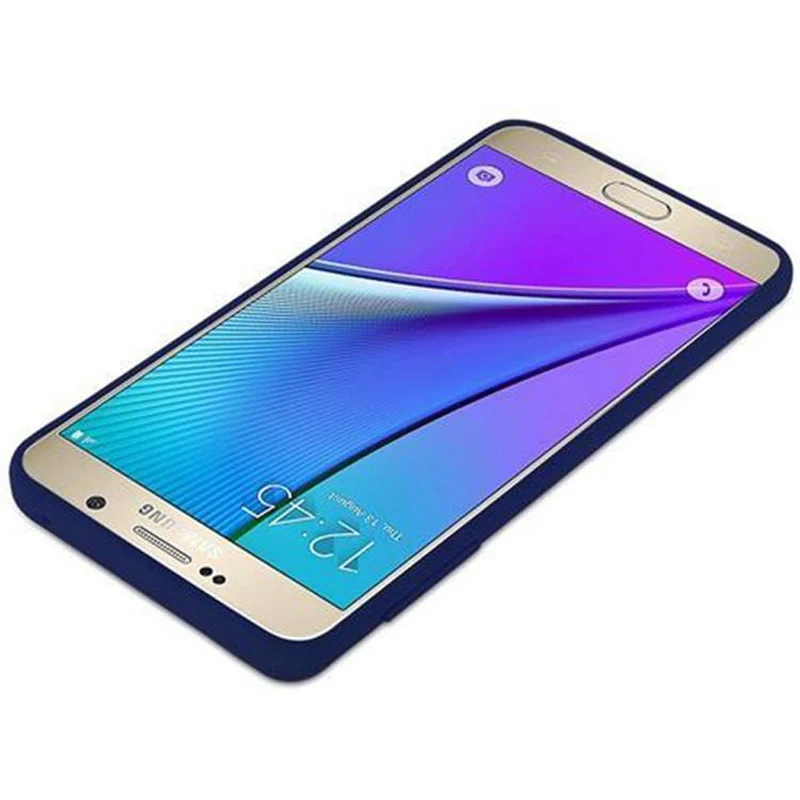 Cadorabo Hülle kompatibel mit Samsung Galaxy NOTE 5 Schutzhülle aus flexiblem TPU Silikon