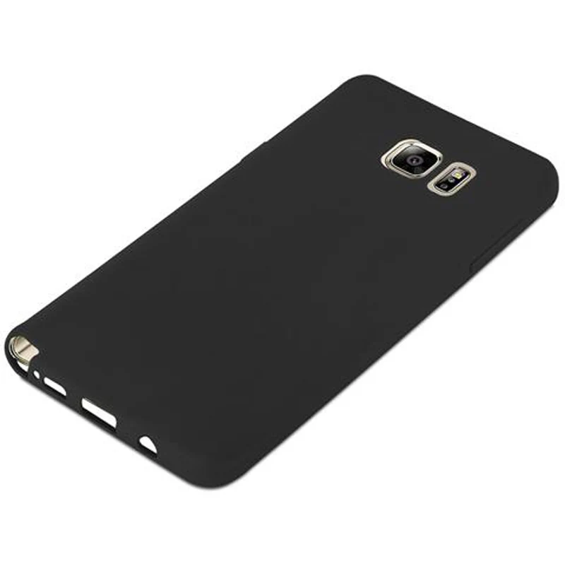 Cadorabo Hülle kompatibel mit Samsung Galaxy NOTE 5 Schutzhülle aus flexiblem TPU Silikon