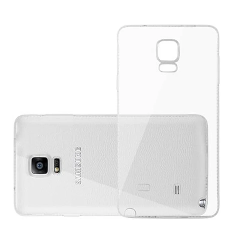 Cadorabo Hülle kompatibel mit Samsung Galaxy NOTE 4 Schutzhülle aus flexiblem TPU Silikon im Strass Design