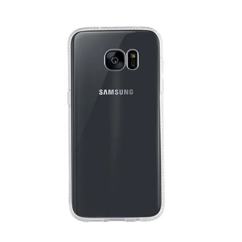 Cadorabo Hülle kompatibel mit Samsung Galaxy S7 EDGE Schutzhülle aus flexiblem TPU Silikon im Strass Design